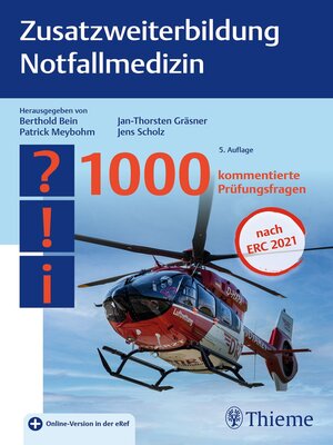 cover image of Zusatzweiterbildung Notfallmedizin